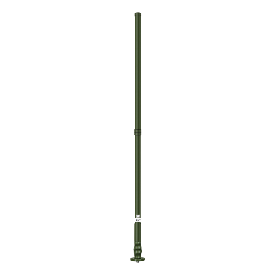 2000*32MM 4dBi 281MHz 兩截式軍綠色彈簧玻璃鋼天線